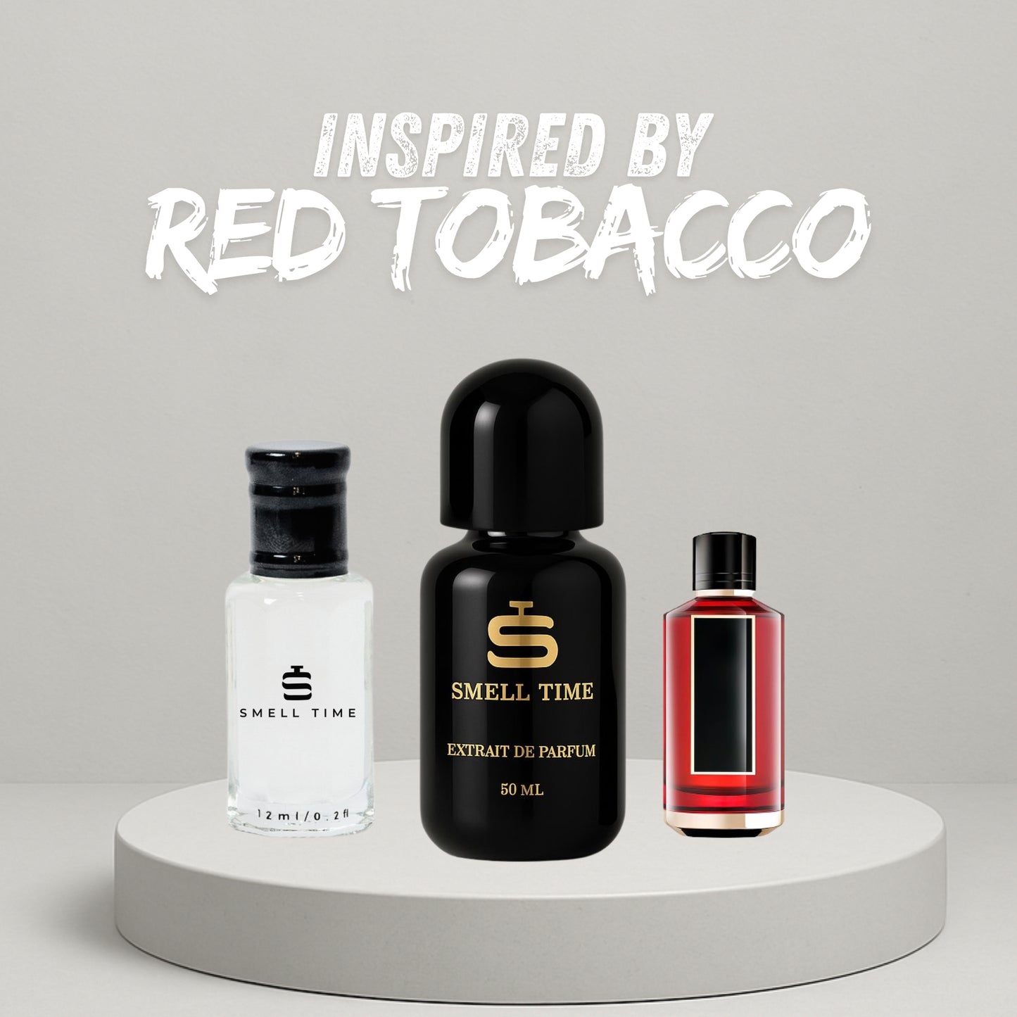Red Tobacco Perfume – Warm Spicy Woody Fragrance with Tobacco, Oud, Madagascar Vanilla and Amber