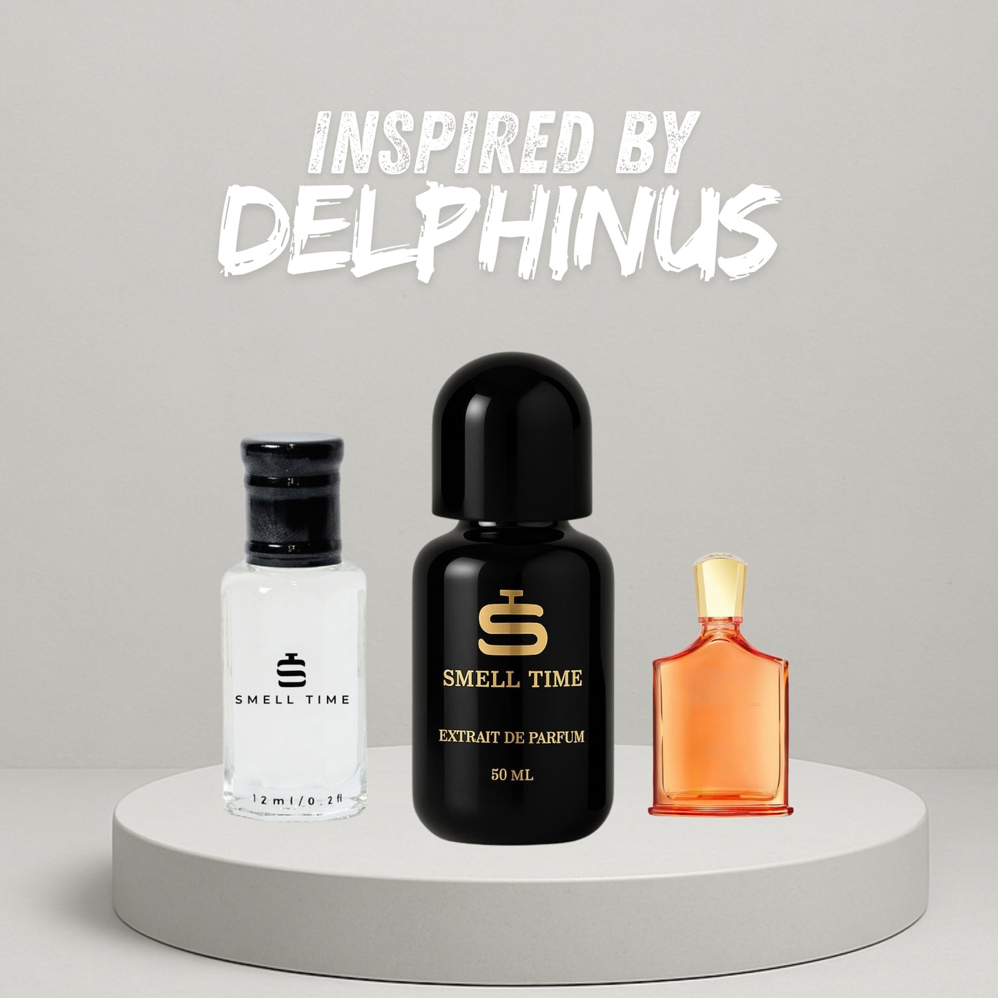 Delphinus Inspired Fragrance | Vanilla, Almond, and Amber | Long-Lasting and Handmade | Smell Time USA