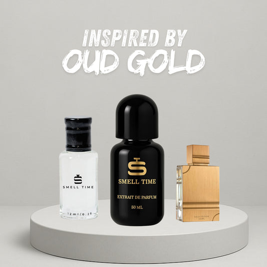 Oud Gold Edition Inspired Fragrance | Sweet, Fruity & Amber Blend | Smell Time USA