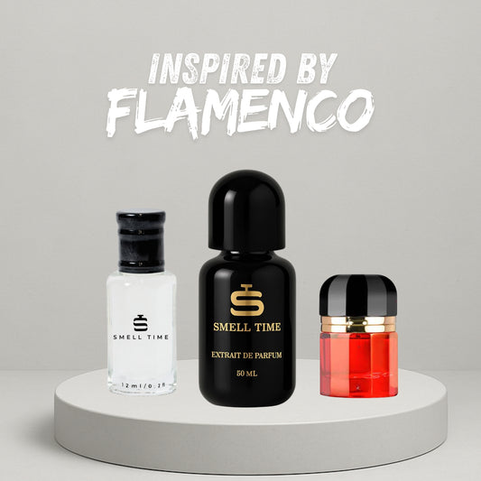 Flamenco Inspired Fragrance | Fruity, Woody, and Floral | Long-Lasting and Handmade | Smell Time USA