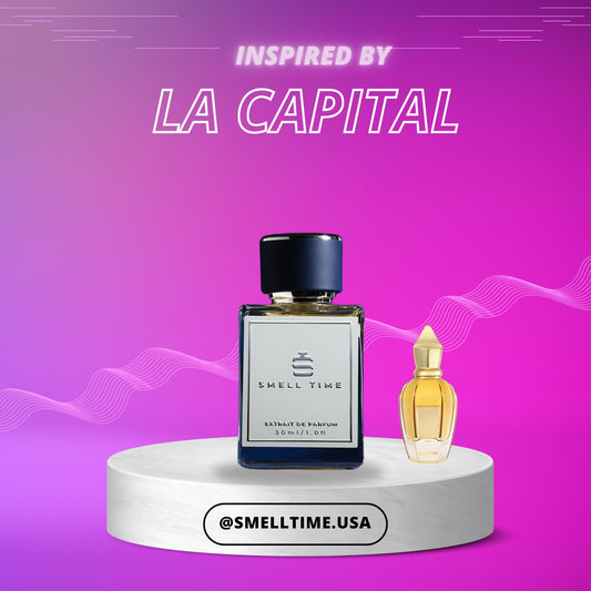 La Capitale Inspired Fragrance | Fruity, Sweet  Amber | Long-Lasting & Handmade | Smell Time USA