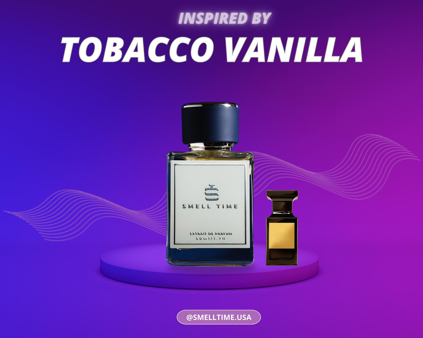 Tobacco Vanilla Inspired Fragrance | Warm, Sweet & Spicy Blend | Smell Time USA