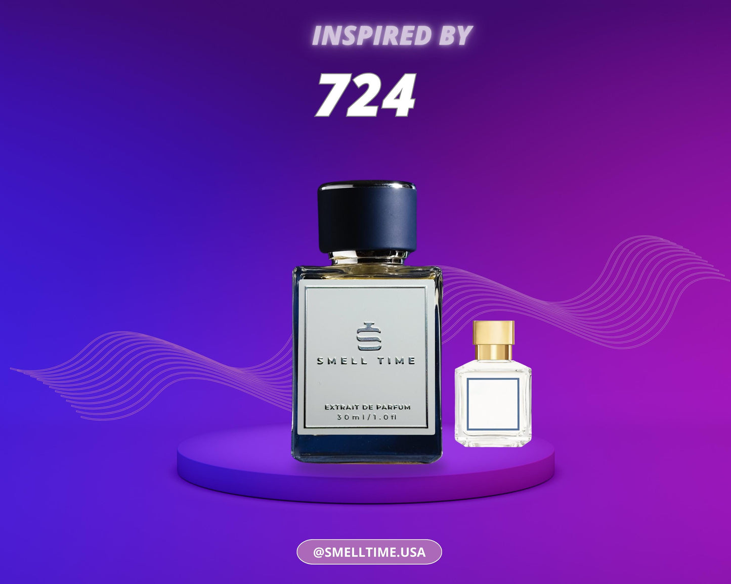 724 Inspired Fragrance – White Floral, Musky, Fresh Scent | Natural, Vegan & Long-Lasting Perfume