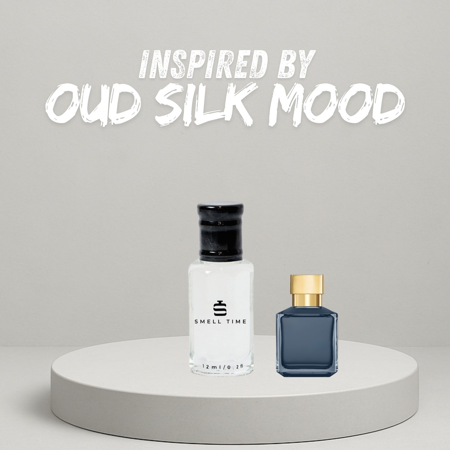 Oud Silk Mood Inspired Fragrance | Rose, Oud, and Bergamot | Long-Lasting and Handmade | Smell Time USA