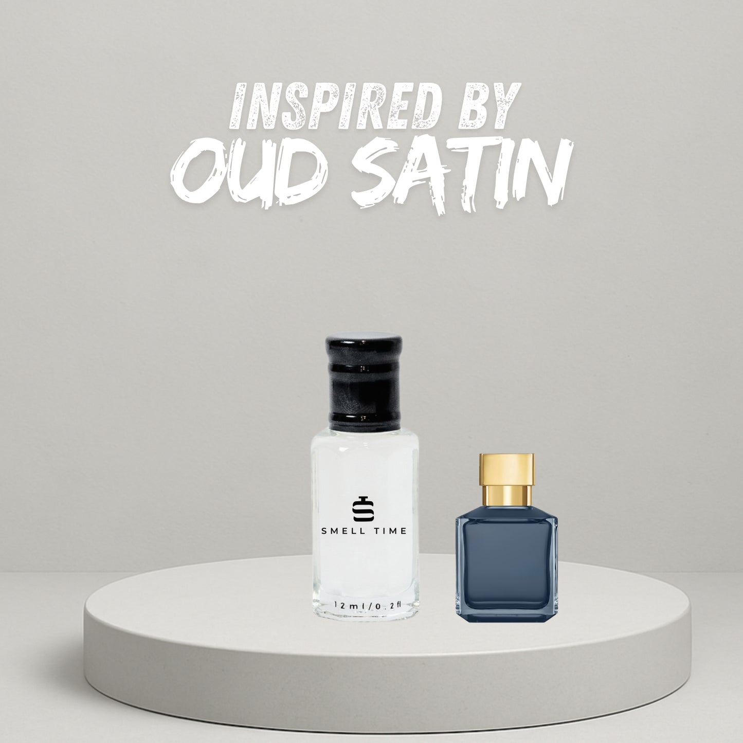 Oud Satin Inspired Fragrance | Rose, Oud & Vanilla Blend | Smell Time USA