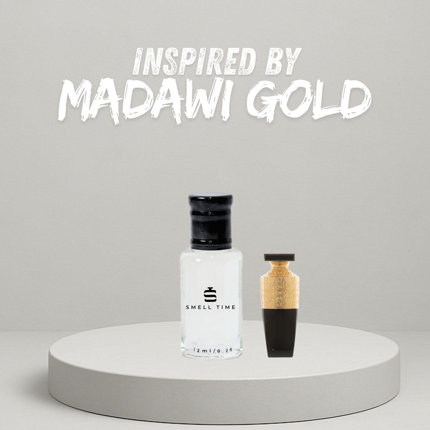 Madawi Gold Inspired Fragrance | Fruity, Vanilla & Warm Spicy Blend | Smell Time USA