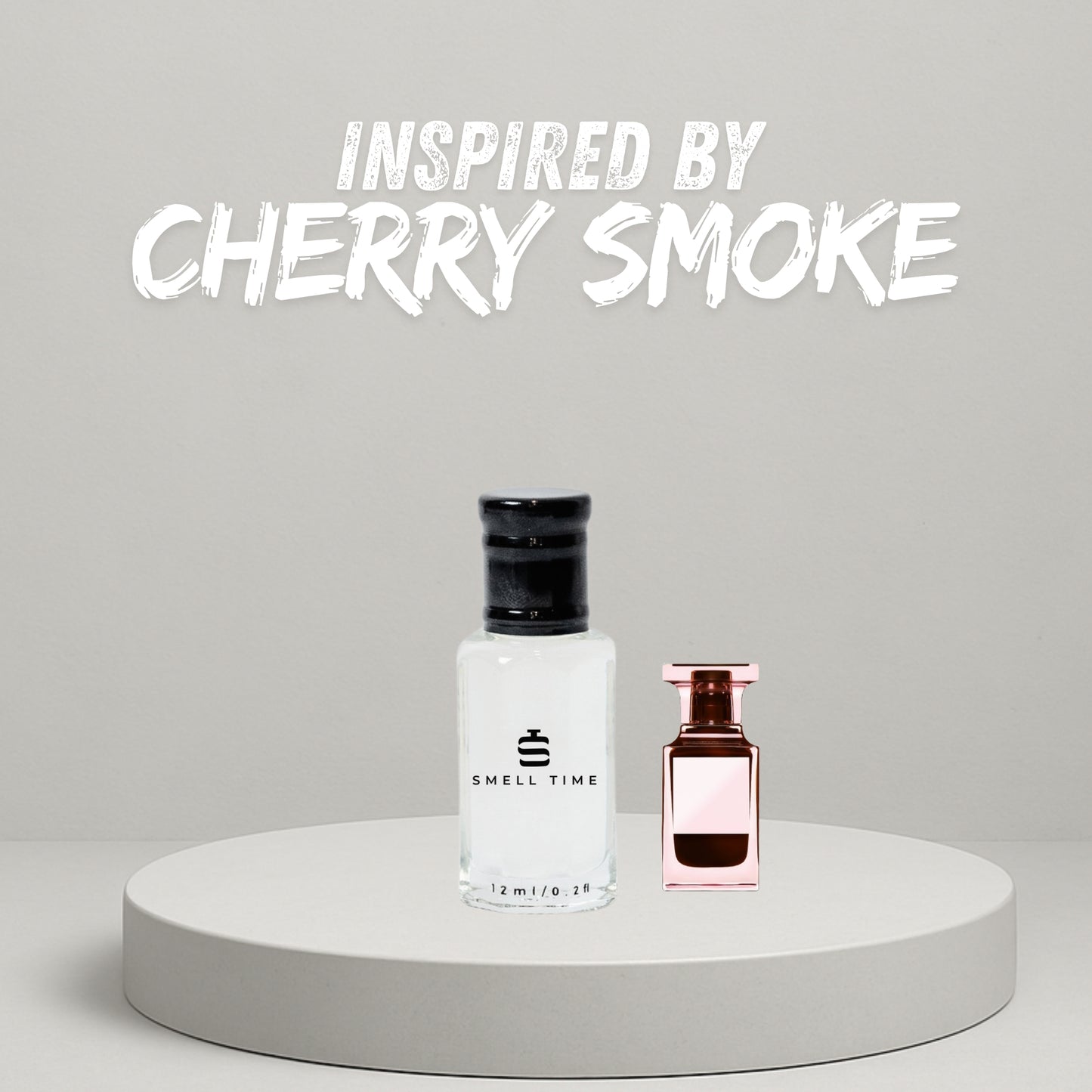 Cherry Smoke Inspired Fragrance | Smoky, Cherry, and Woody | Long-Lasting and Handmade | Smell Time USA