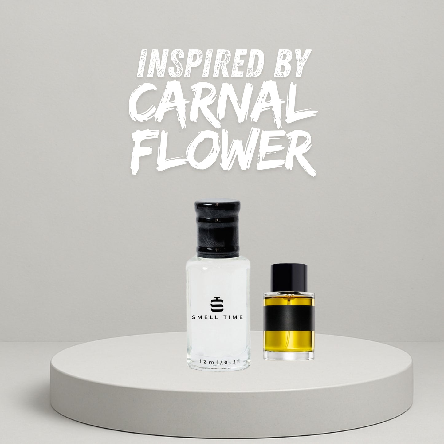Carnal Flowers Inspired Fragrance | Woody, Coconut, and Floral | Long-Lasting and Handmade | Smell Time USA
