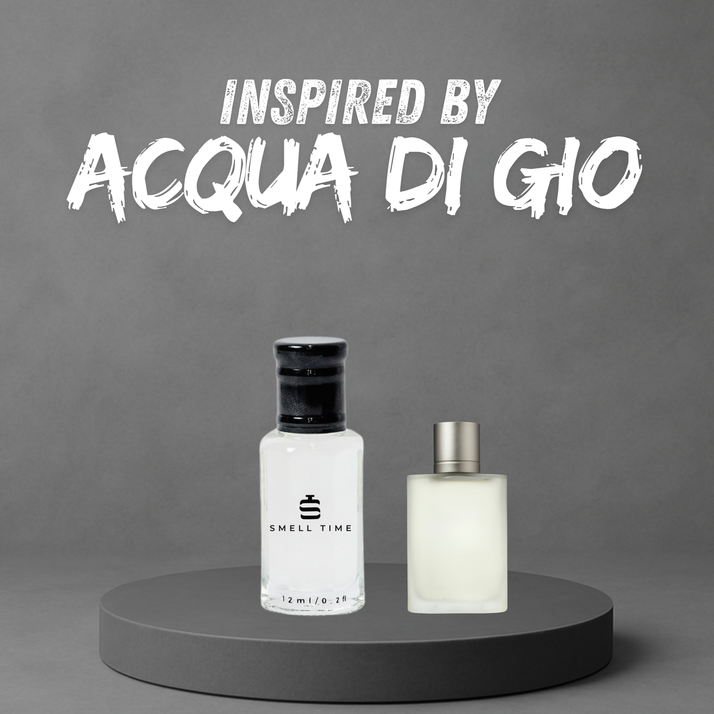 Acqua di Gio Inspired Fragrance | Fresh Citrus, Aromatic, and Marine | Long-Lasting and Handmade | Smell Time USA