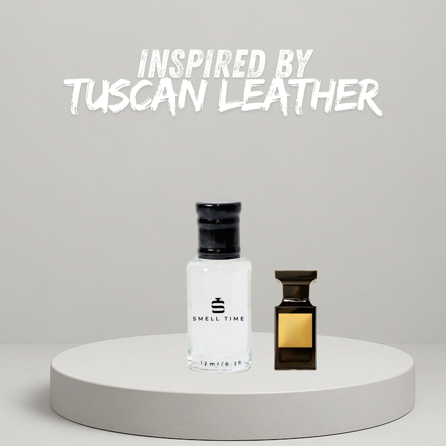 Tuscan Leather Inspired Fragrance | Bold, Leather & Amber Blend | Smell Time USA