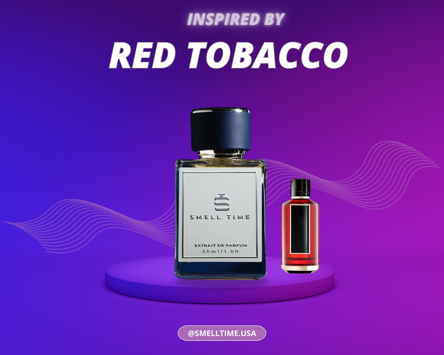 Red Tobacco Perfume – Warm Spicy Woody Fragrance with Tobacco, Oud, Madagascar Vanilla and Amber