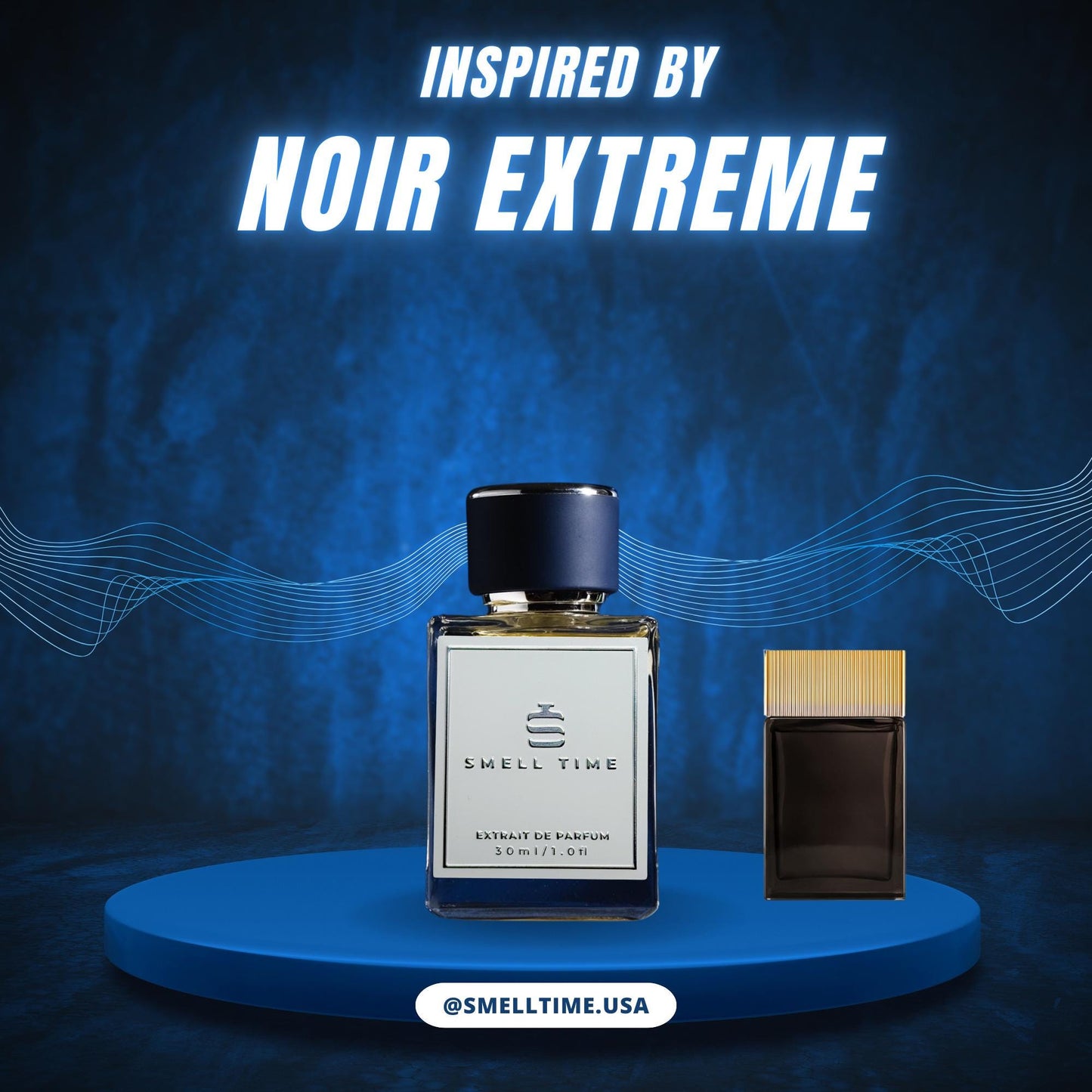 Noir Extreme Inspired Fragrance | Warm Spicy, Sweet Vanilla & Amber Blend | Smell Time USA