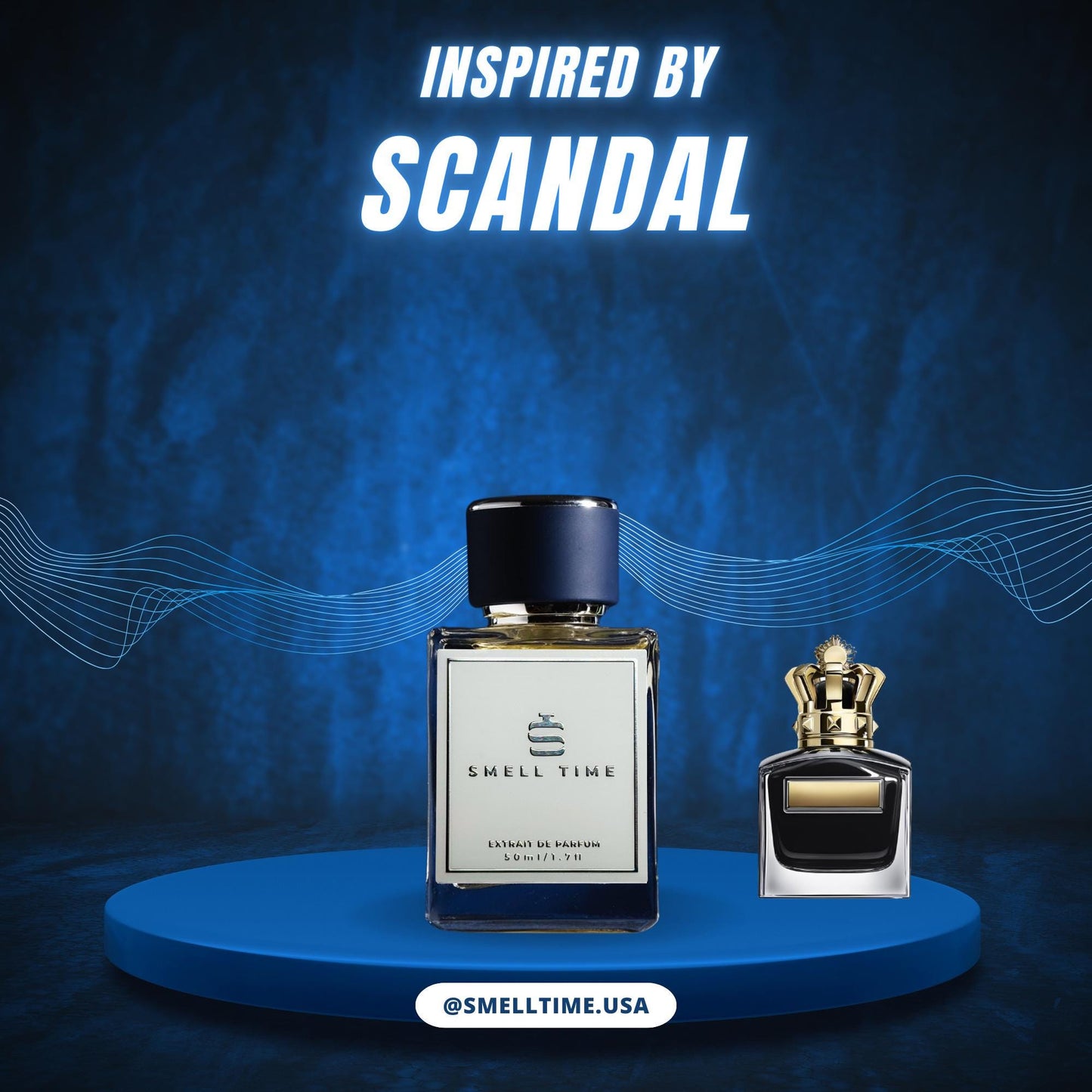 Scandal Pour Homme Inspired Fragrance | Woody, Amber & Sweet Blend | Smell Time USA
