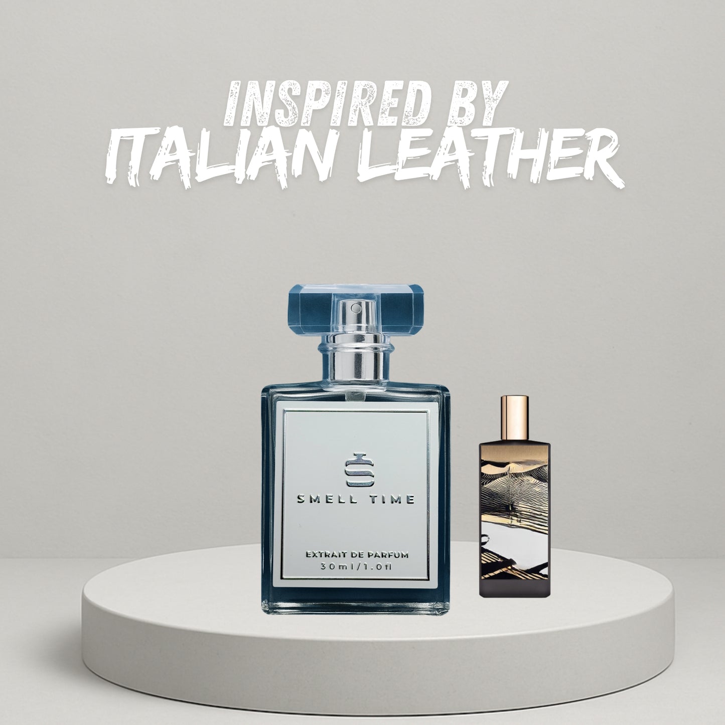 Italian Leather Inspired Fragrance | Aromatic & Amber Blend | Smell Time USA