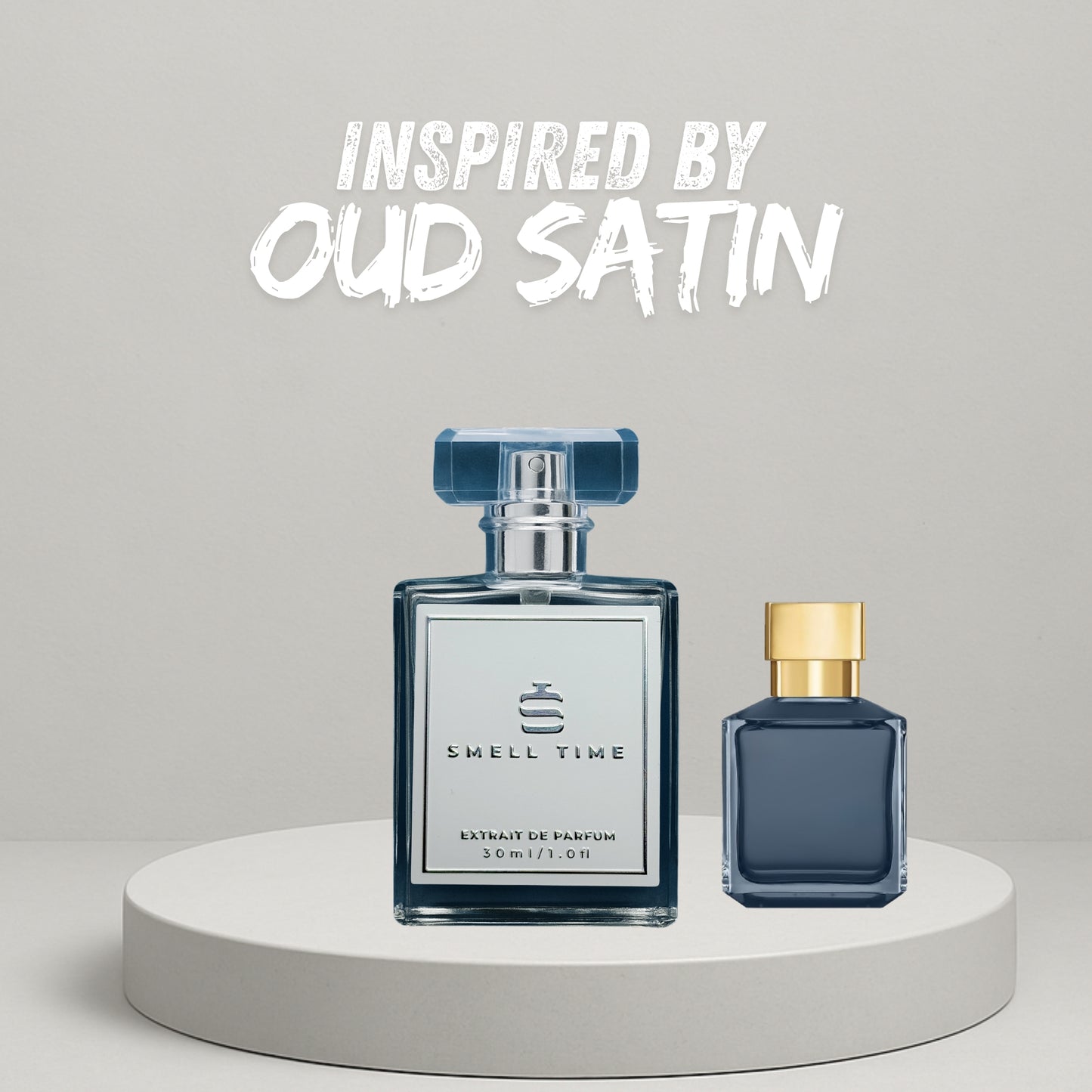 Oud Satin Inspired Fragrance | Rose, Oud & Vanilla Blend | Smell Time USA