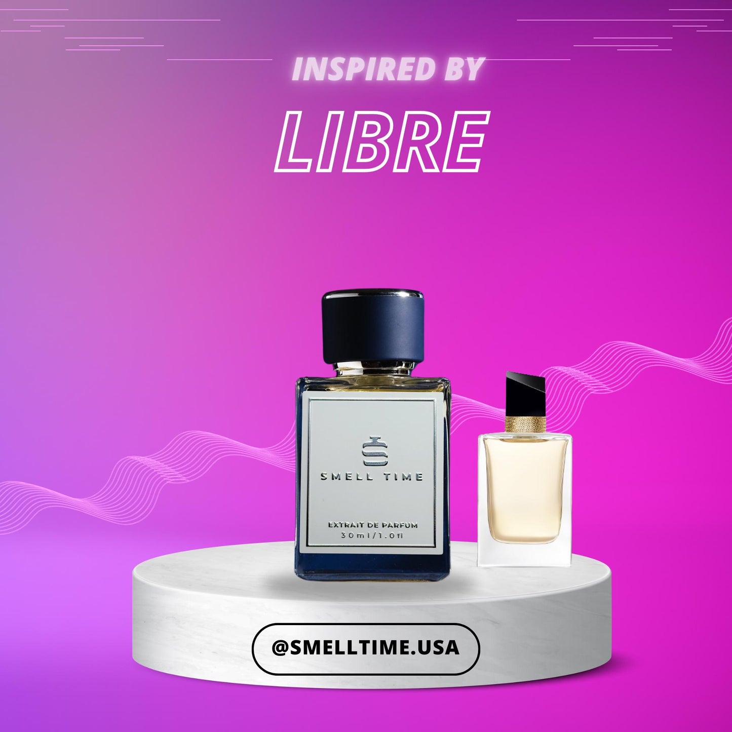 Libre Inspired Fragrance | Lavender, Citrus & Vanilla Blend | Smell Time USA