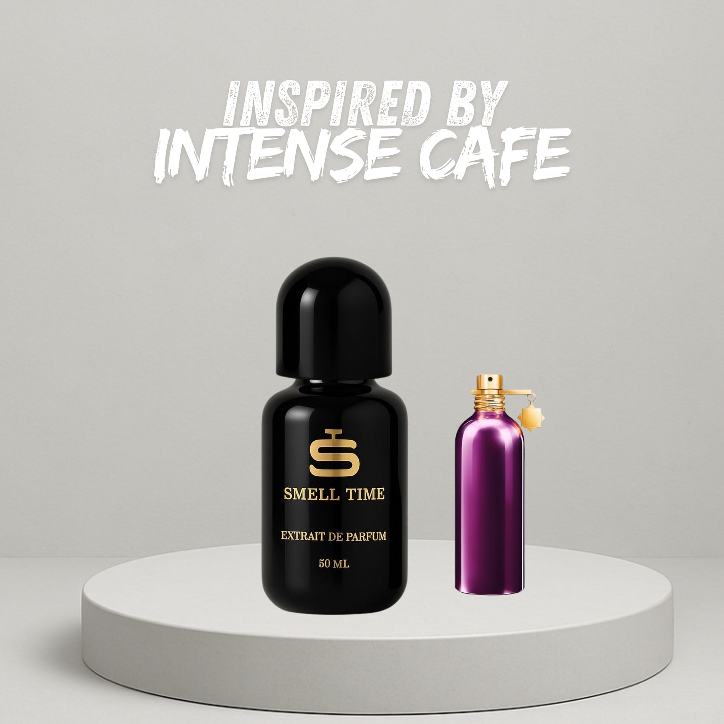 Intense Cafe Inspired Fragrance | Rose, Vanilla & Coffee Blend | Smell Time USA