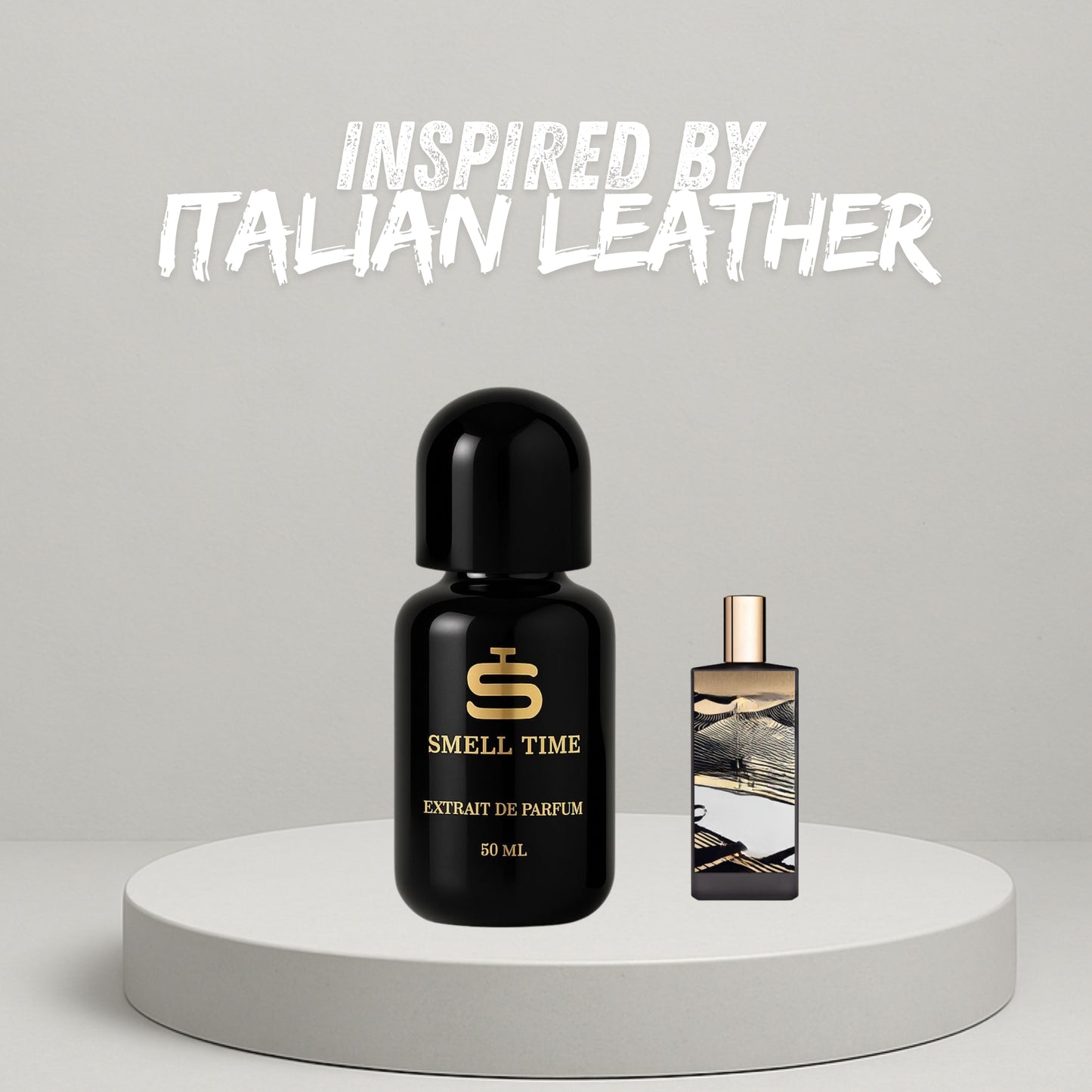 Italian Leather Inspired Fragrance | Aromatic & Amber Blend | Smell Time USA