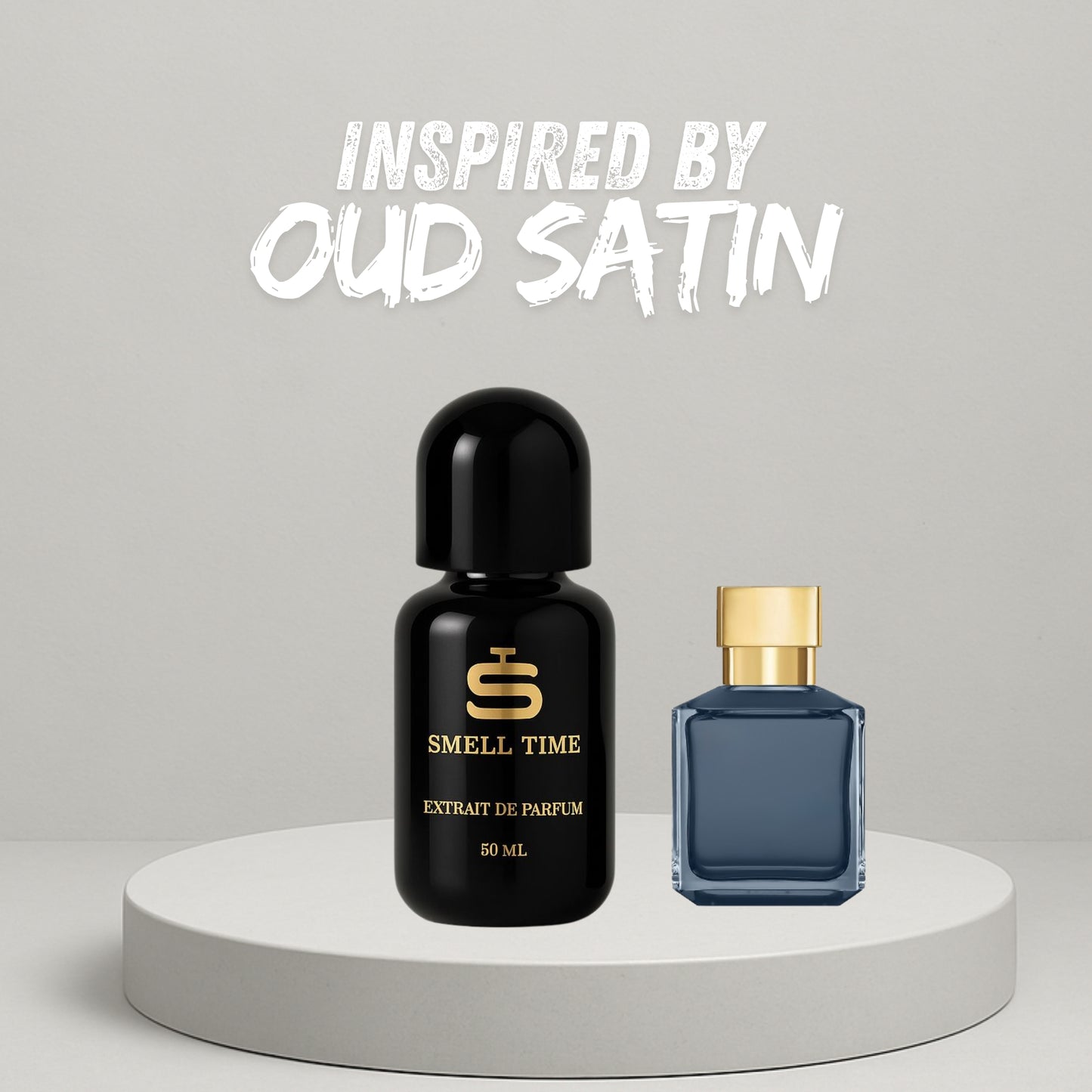 Oud Satin Inspired Fragrance | Rose, Oud & Vanilla Blend | Smell Time USA