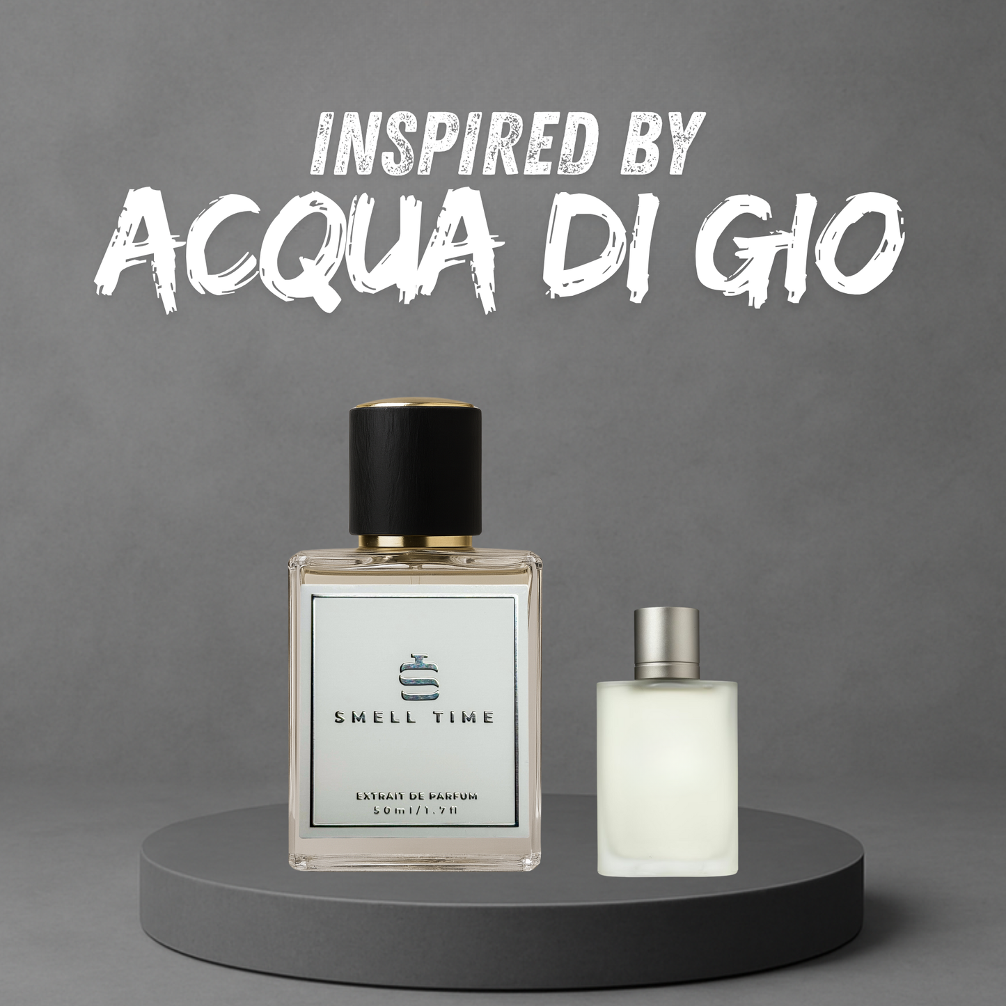 Acqua di Gio Inspired Fragrance | Fresh Citrus, Aromatic, and Marine | Long-Lasting and Handmade | Smell Time USA