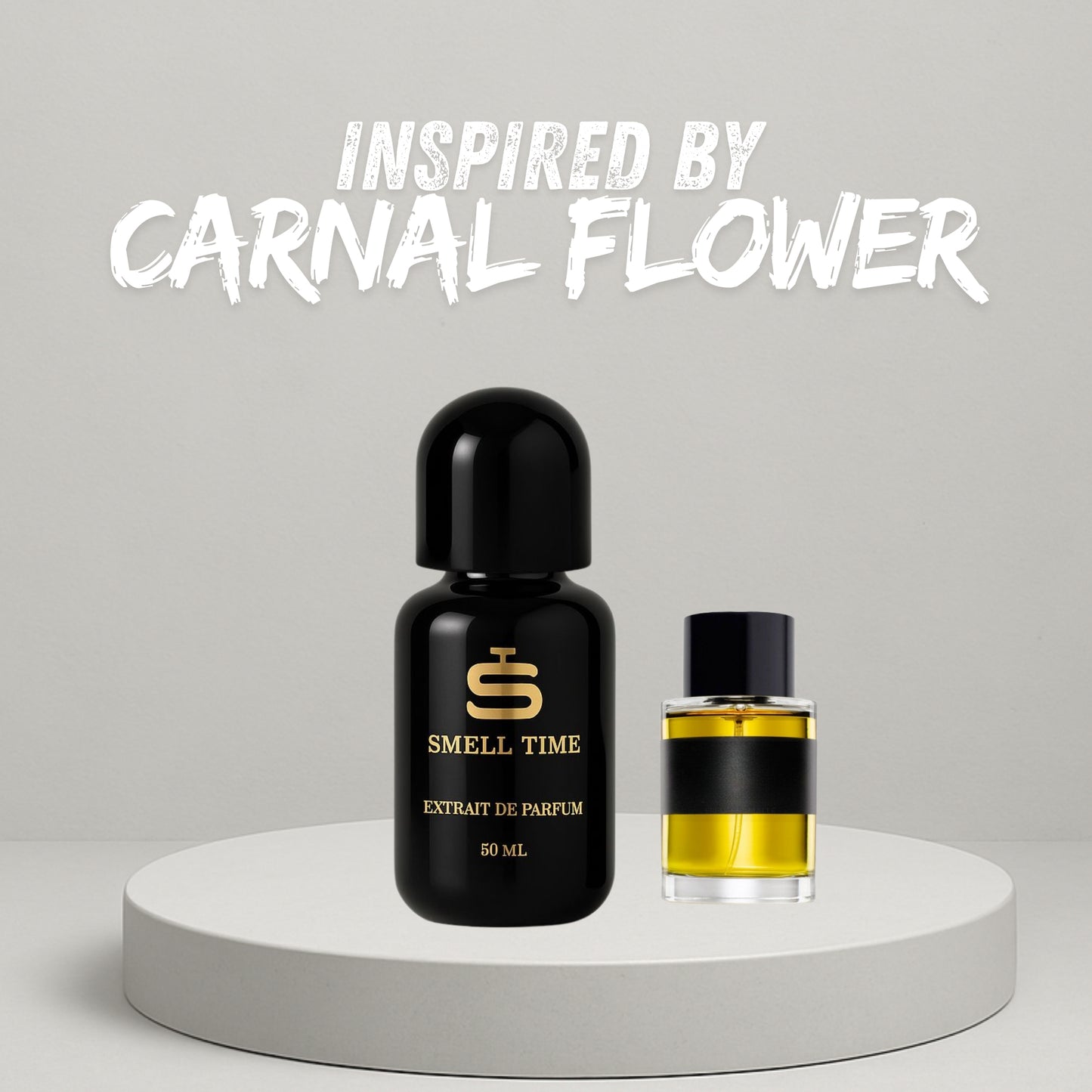 Carnal Flowers Inspired Fragrance | Woody, Coconut, and Floral | Long-Lasting and Handmade | Smell Time USA