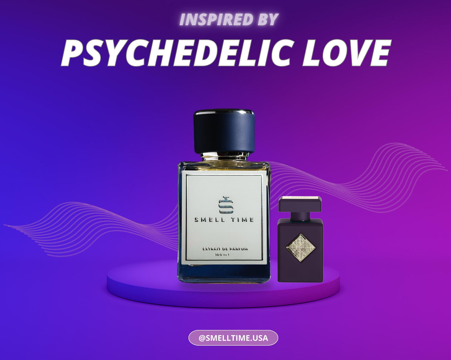 Psychedelic Love Inspired Fragrance | Fruity, Sweet & Floral Blend | Smell Time USA