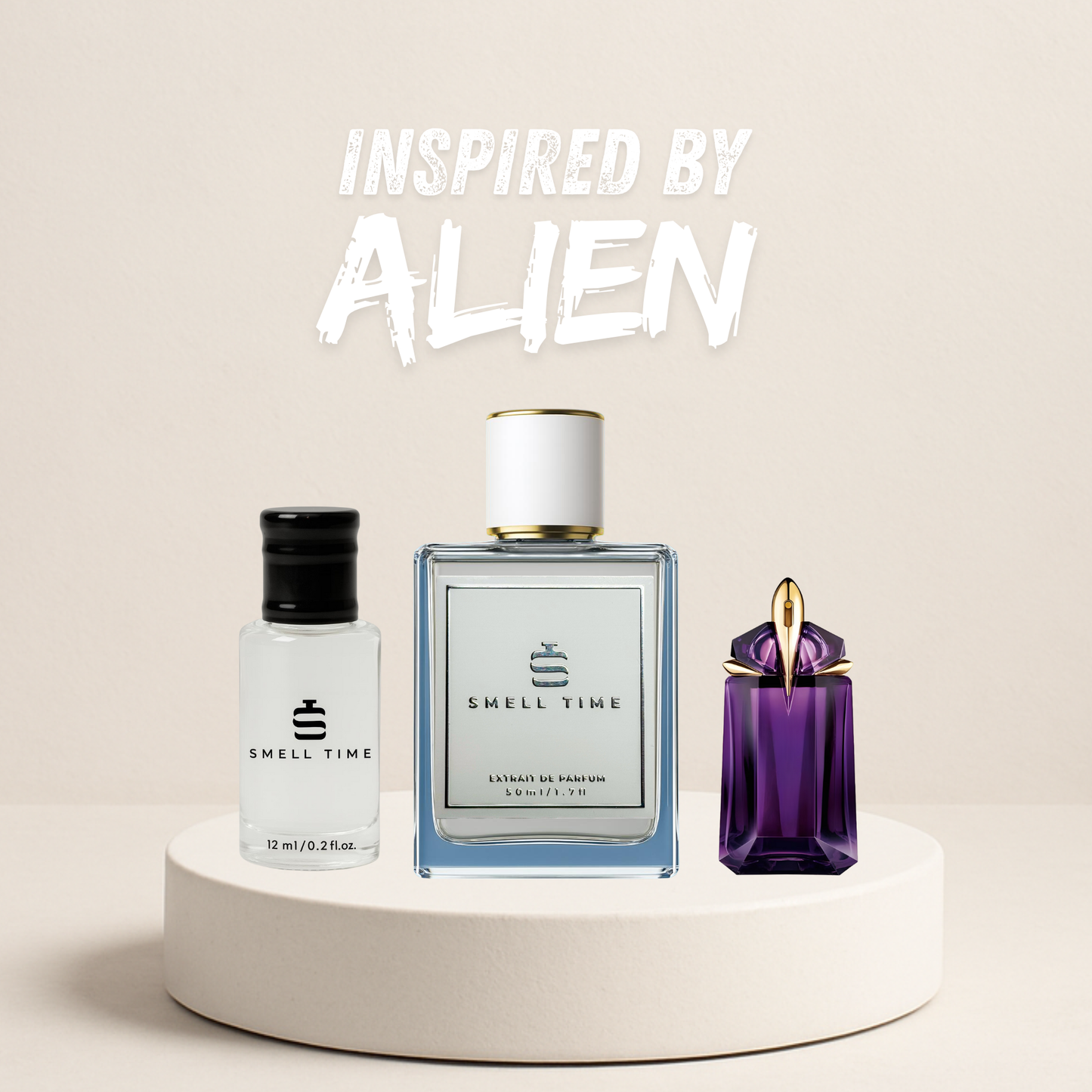 Alien-Inspired Fragrance | Radiant Jasmine & Amber Blend | Smell Time USA