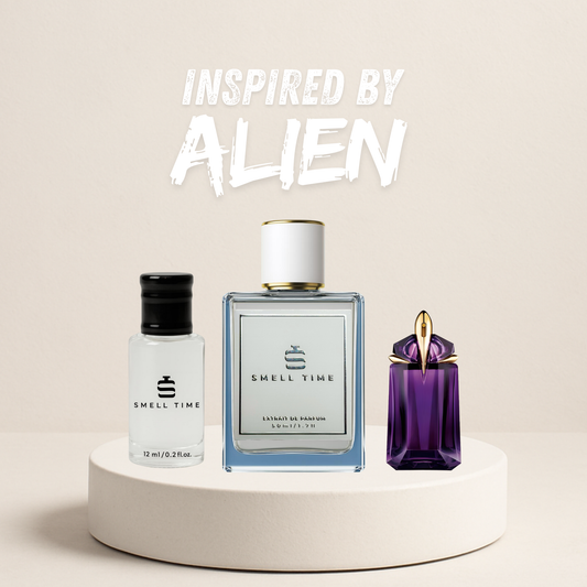 Alien-Inspired Fragrance | Radiant Jasmine & Amber Blend | Smell Time USA