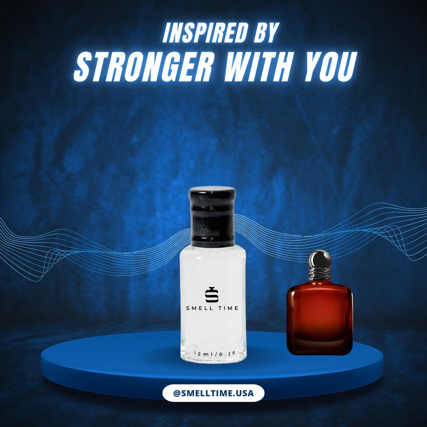 Stronger With You Inspired Fragrance | Vanilla, Lavender, and Chestnut | Long-Lasting and Handmade | Smell Time USA