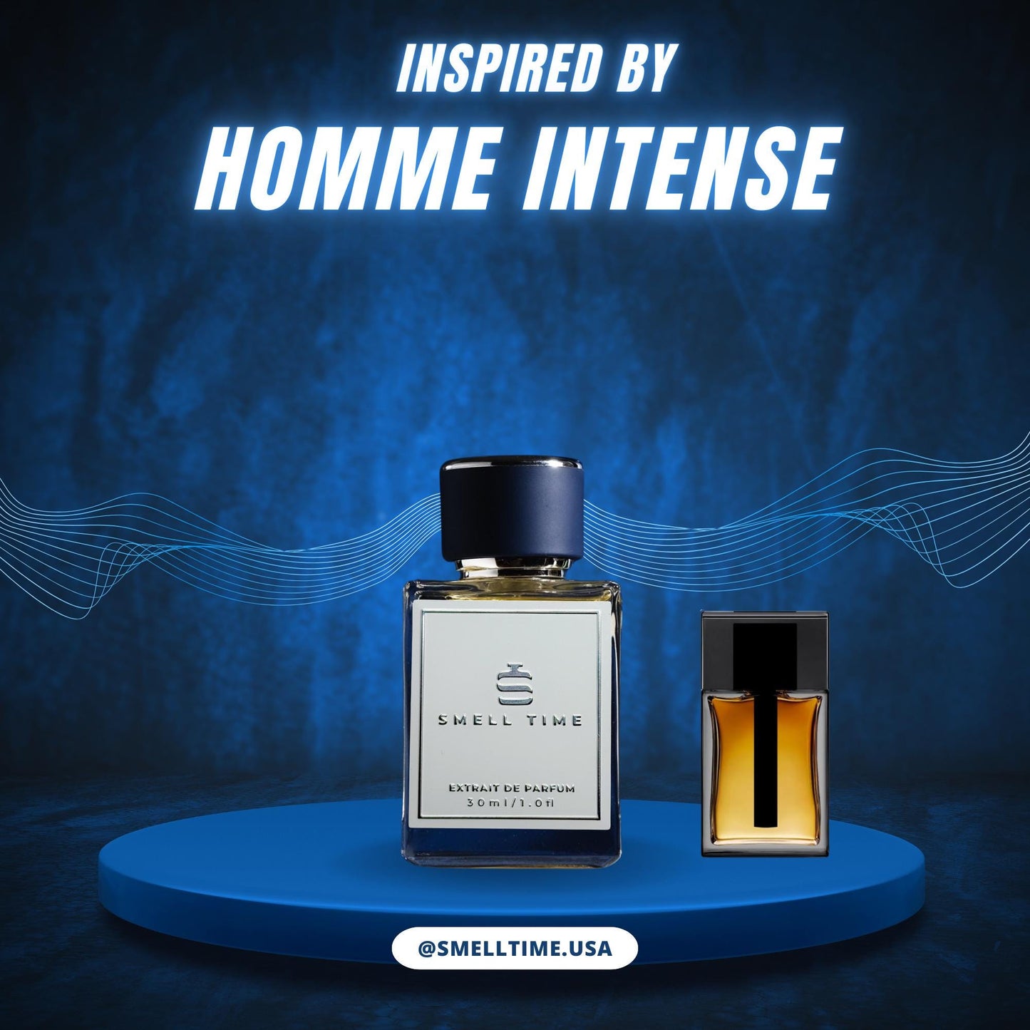 Homme Intense Inspired Fragrance | Woody, Iris & Musky Blend | Smell Time USA