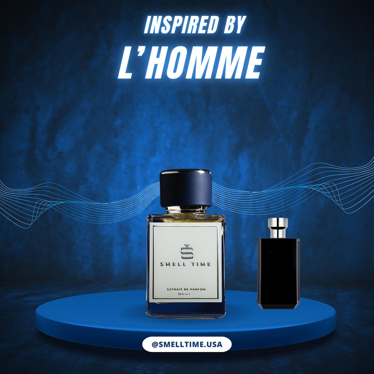 L’Homme Inspired Fragrance | Iris, Amber, and Woody | Long-Lasting and Handmade | Smell Time USA