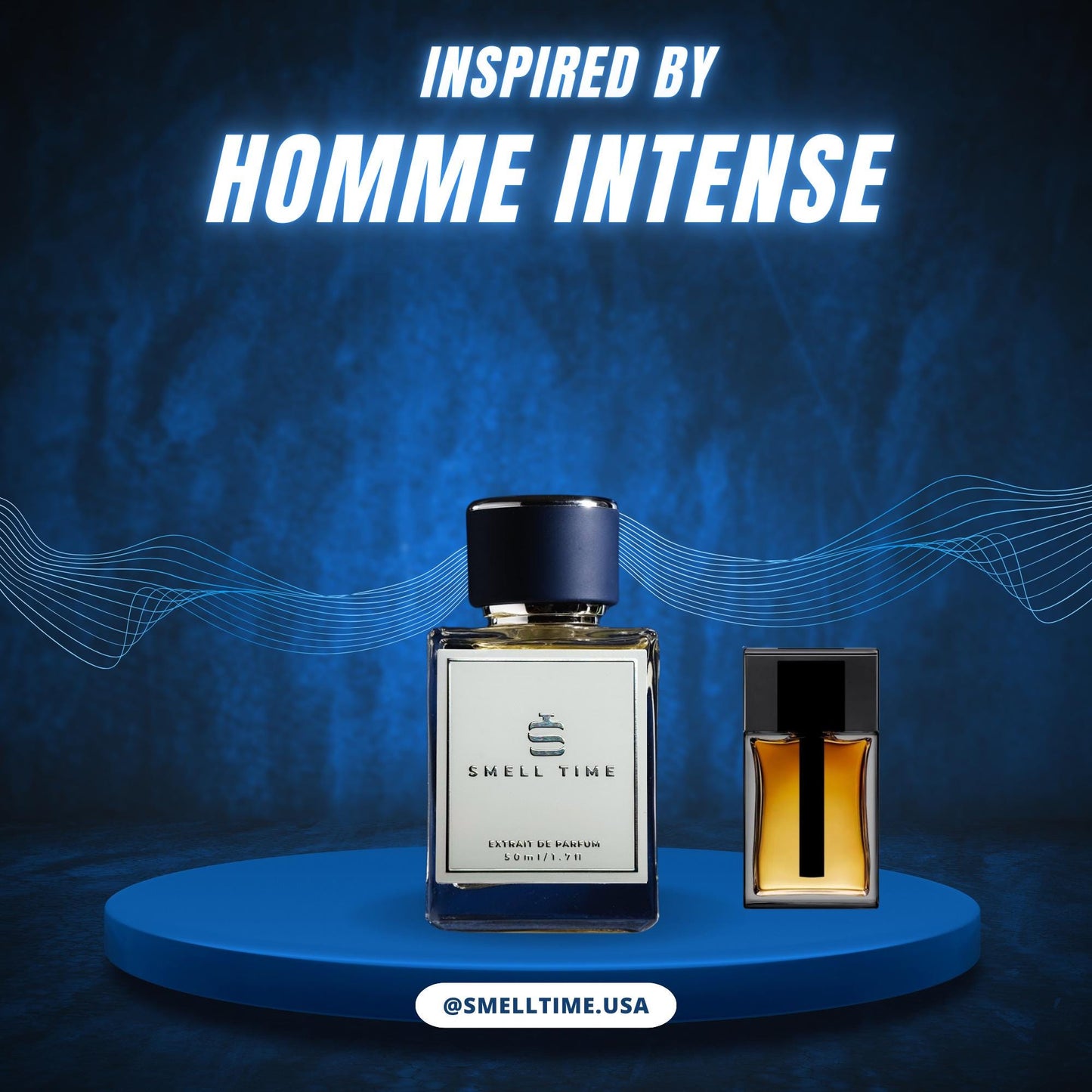 Homme Intense Inspired Fragrance | Woody, Iris & Musky Blend | Smell Time USA