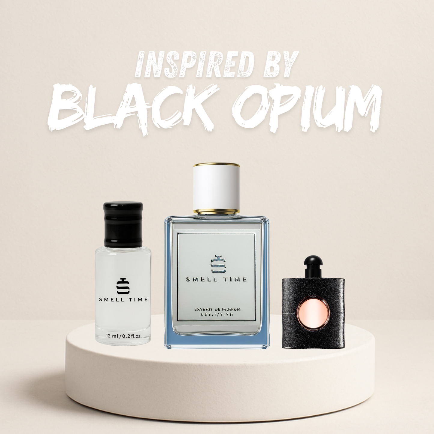 Black Opium Inspired Fragrance | Vanilla, Coffee, and Jasmine | Long-Lasting and Handmade | Smell Time USA