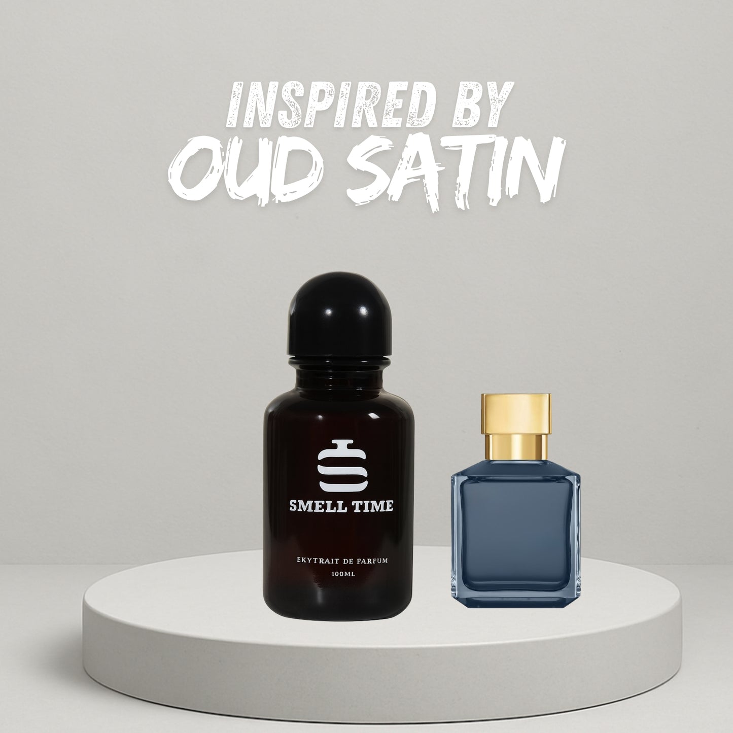 Oud Satin Inspired Fragrance | Rose, Oud & Vanilla Blend | Smell Time USA