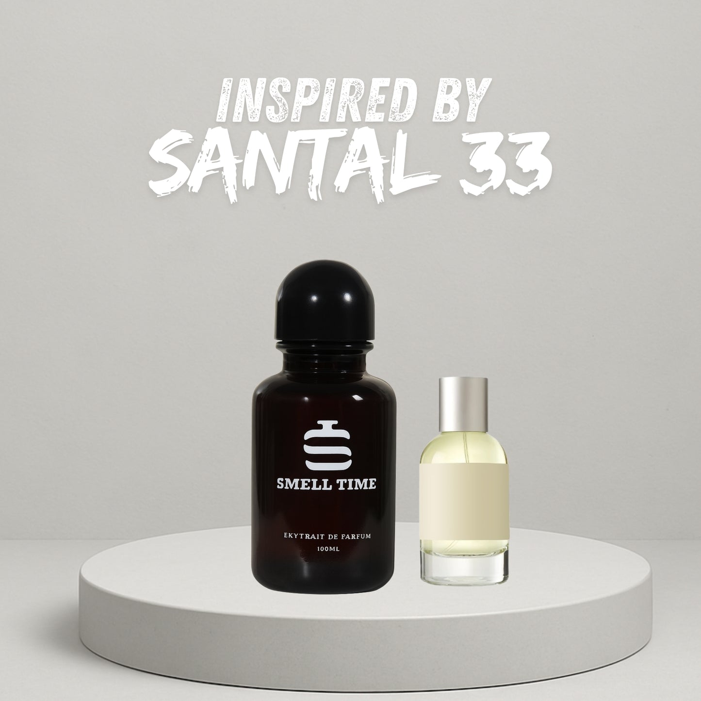 Santal 33 Inspired Perfume | Creamy Sandalwood, Musk & Amber | Long-Lasting Handmade Extrait de Parfum  Perfume Oil | Smell Time USA
