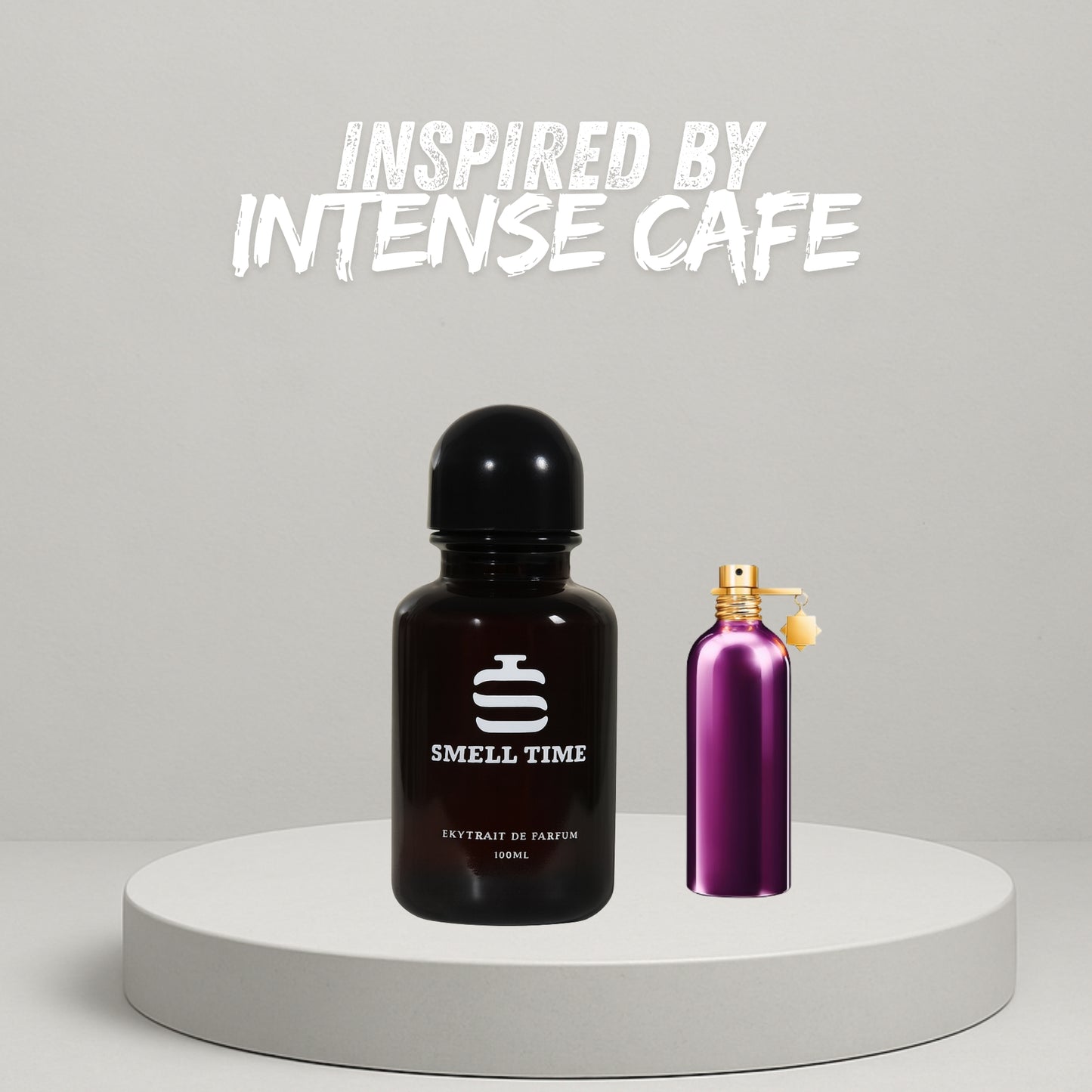 Intense Cafe Inspired Fragrance | Rose, Vanilla & Coffee Blend | Smell Time USA