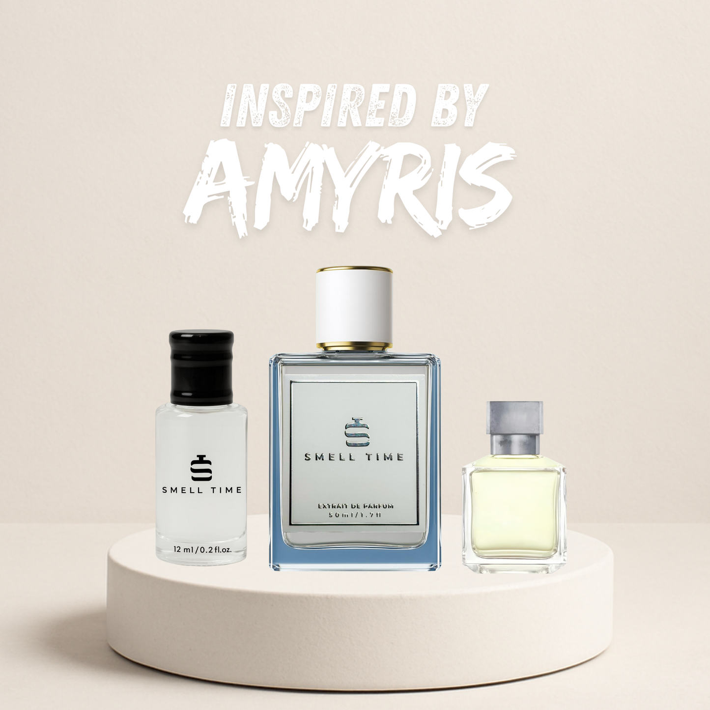 Amyris Inspired Fragrance | Woody, Citrusy Powdery | Long-Lasting & Handmade | Smell Time USA