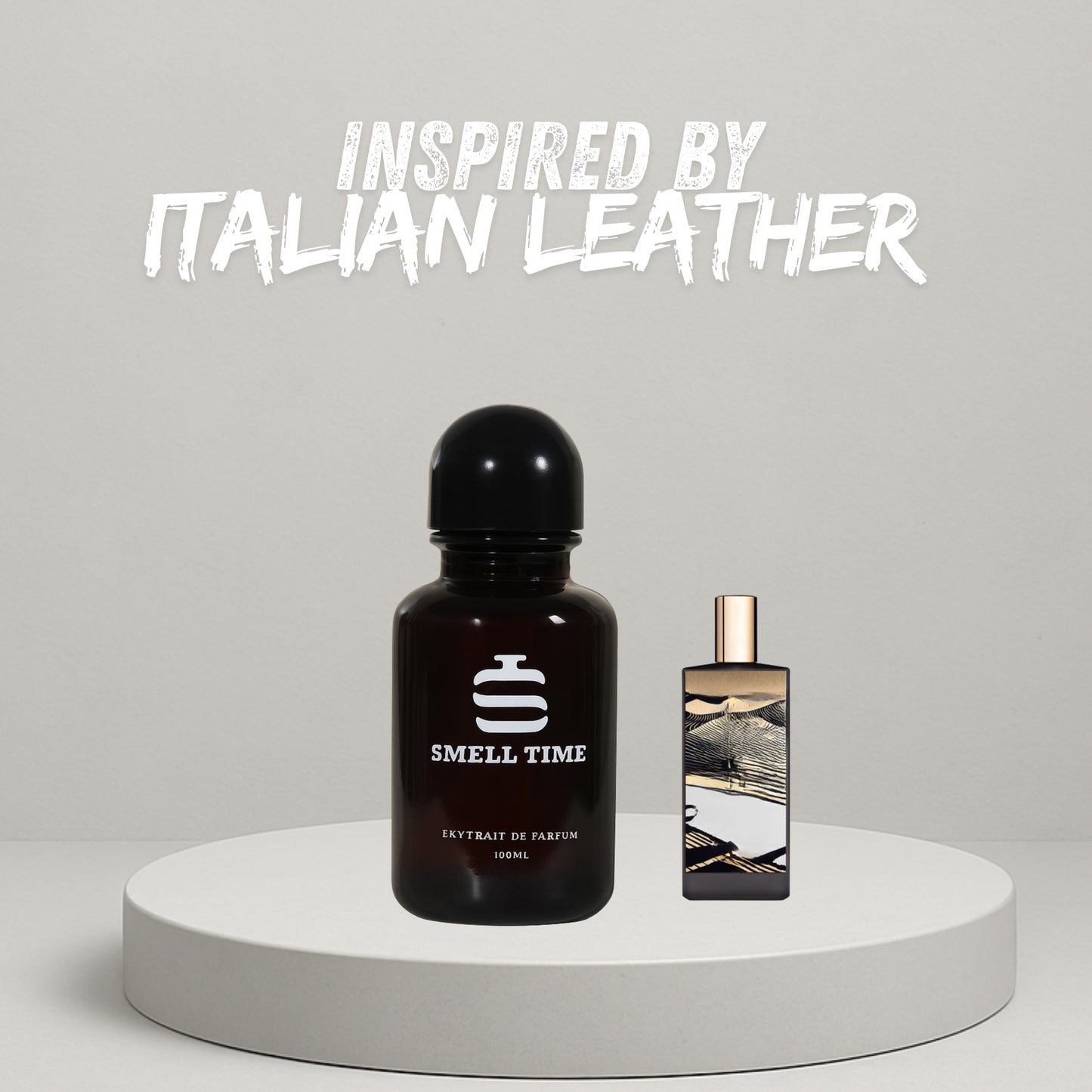 Italian Leather Inspired Fragrance | Aromatic & Amber Blend | Smell Time USA