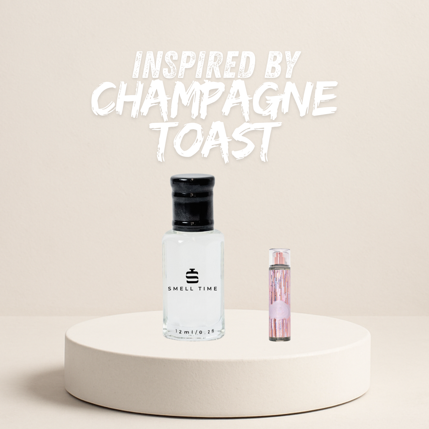 Champagne Toast Inspired Fragrance | Fruity Sweet Citrus Perfume | Sparkling & Playful Scent | Smell Time USA