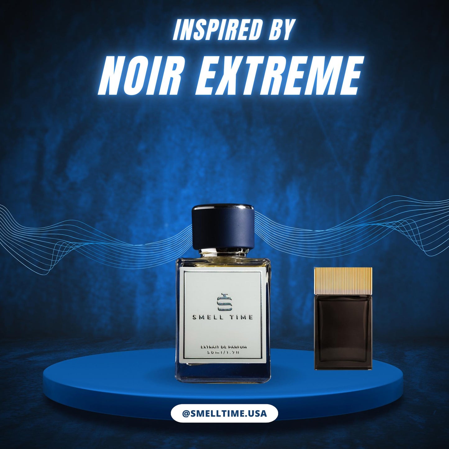 Noir Extreme Inspired Fragrance | Warm Spicy, Sweet Vanilla & Amber Blend | Smell Time USA