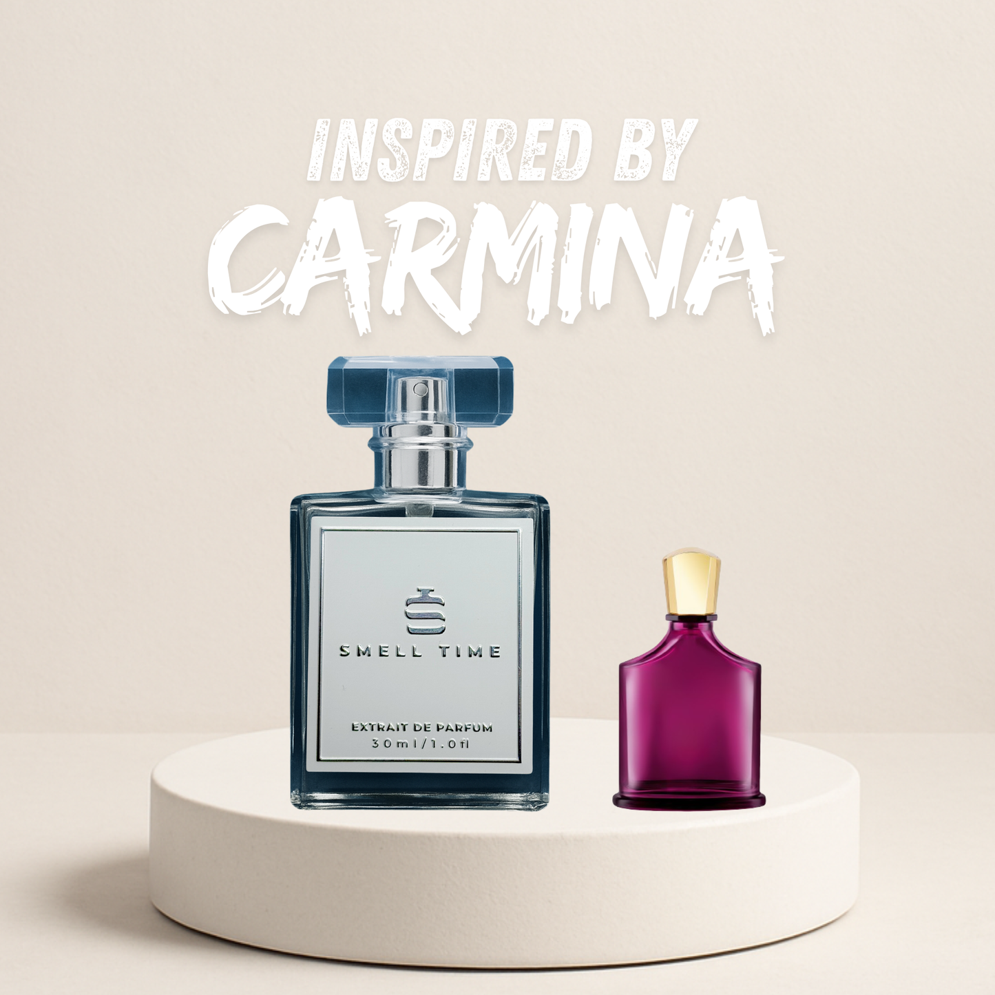 Carmina Inspired Fragrance | Cherry, Rose  Amber | Long-Lasting & Handmade | Smell Time USA
