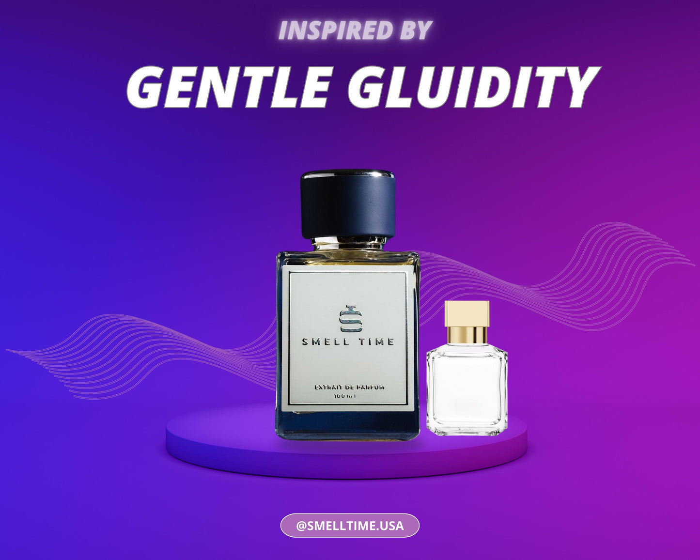 Gentle Fluidity Inspired Fragrance | Sweet Vanilla, Powdery and Musky Scent | Long-Lasting & Handmade