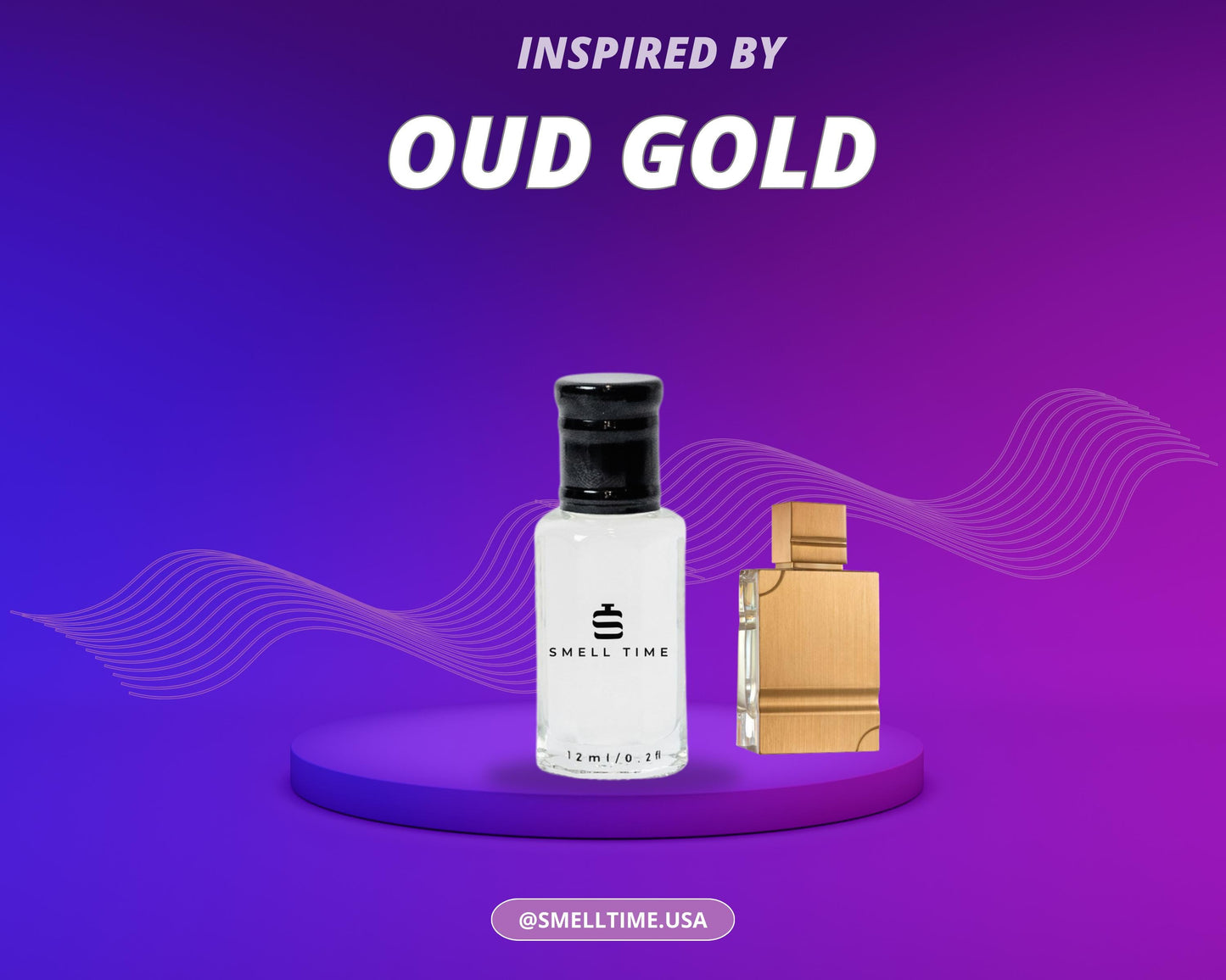 Oud Gold Edition Inspired Fragrance | Sweet, Fruity & Amber Blend | Smell Time USA