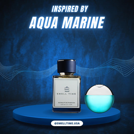 Acqua Marine Inspired Fragrance | Fresh, Aquatic  Citrusy | Long-Lasting & Handmade | Smell Time USA
