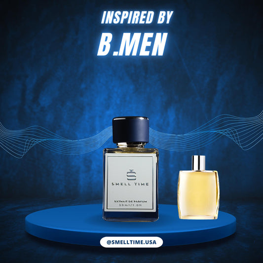 B.MEN Inspired Perfume | Fresh Aromatic Woody Scent | Long-Lasting Unisex Fragrance | Smell Time USA