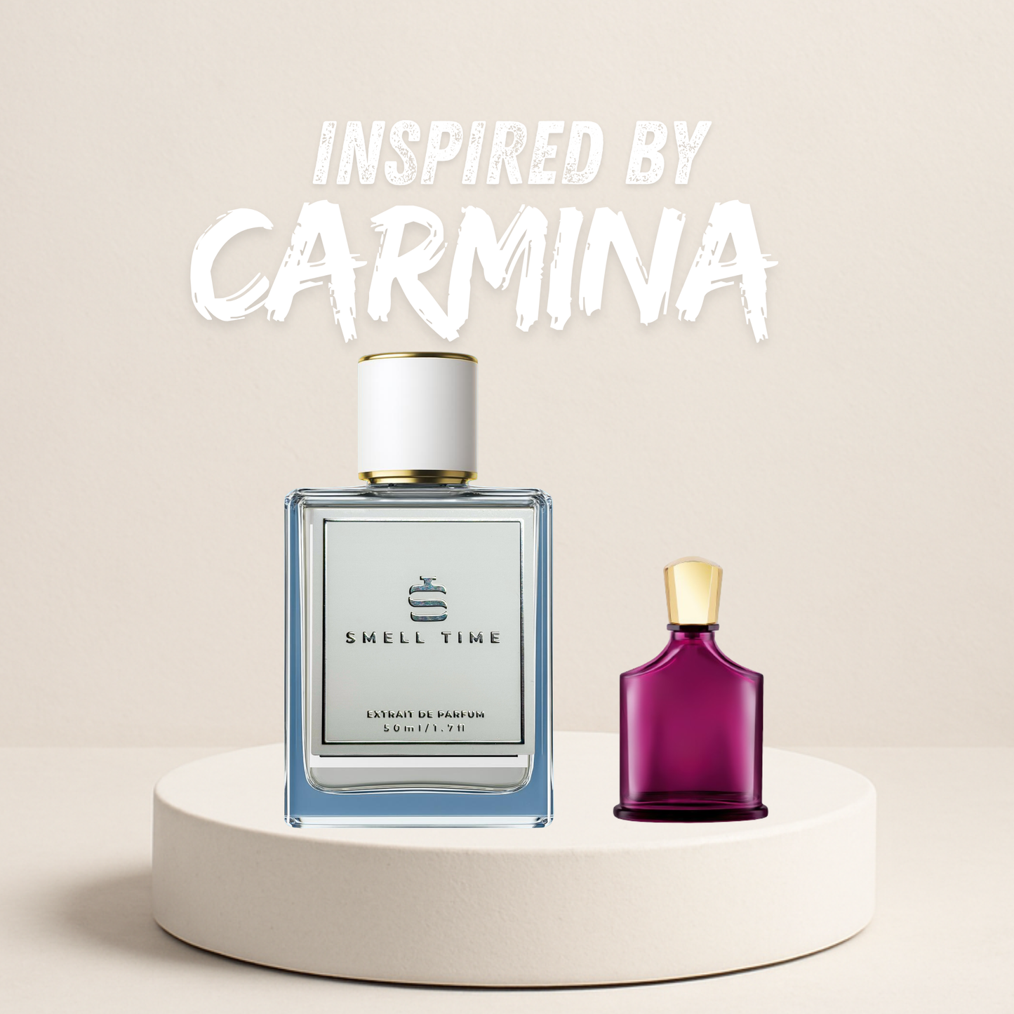 Carmina Inspired Fragrance | Cherry, Rose  Amber | Long-Lasting & Handmade | Smell Time USA