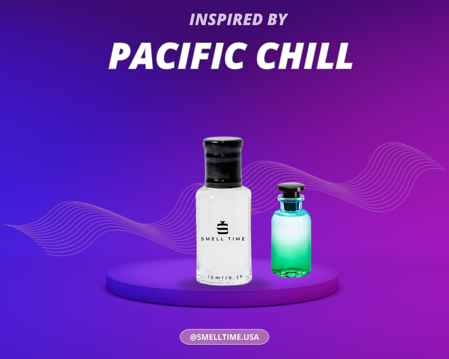 Pacific Chill Inspired Fragrance | Citrus, Fruity & Aromatic Blend | Smell Time USA