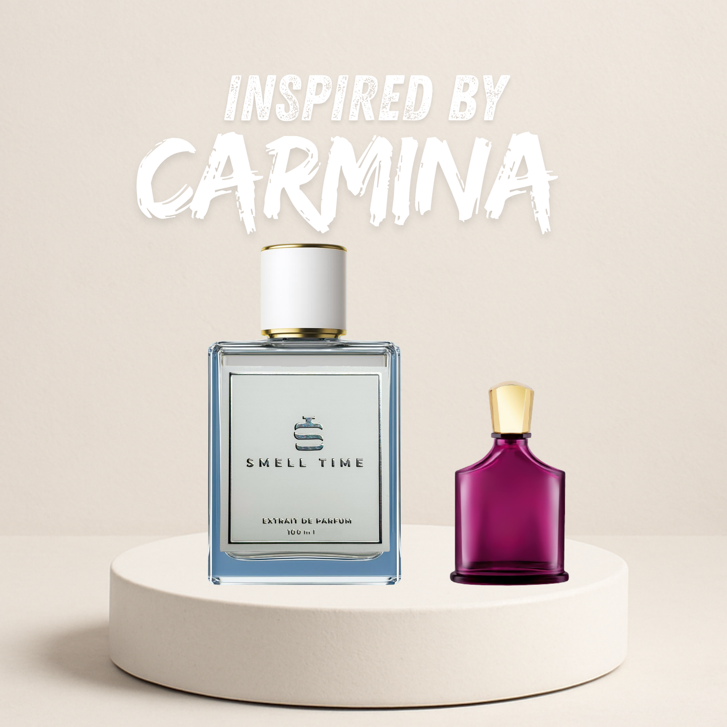 Carmina Inspired Fragrance | Cherry, Rose  Amber | Long-Lasting & Handmade | Smell Time USA