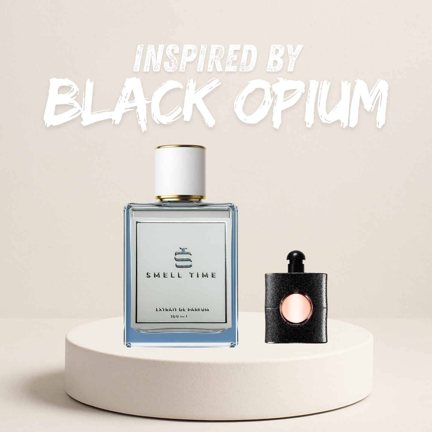 Black Opium Inspired Fragrance | Vanilla, Coffee, and Jasmine | Long-Lasting and Handmade | Smell Time USA