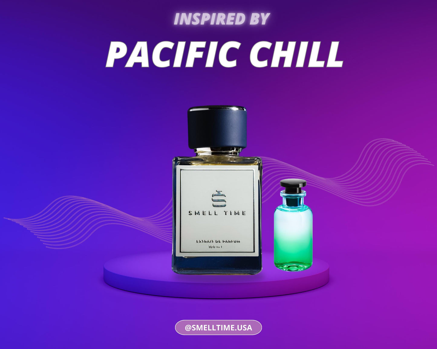 Pacific Chill Inspired Fragrance | Citrus, Fruity & Aromatic Blend | Smell Time USA